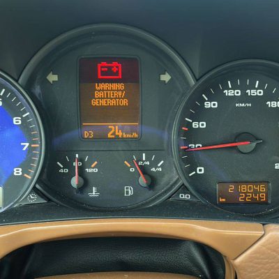 Warning Battery خطای در پورشهGenerator