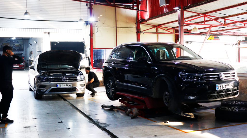 تعمیر موتور فولکس واگن تیگوان