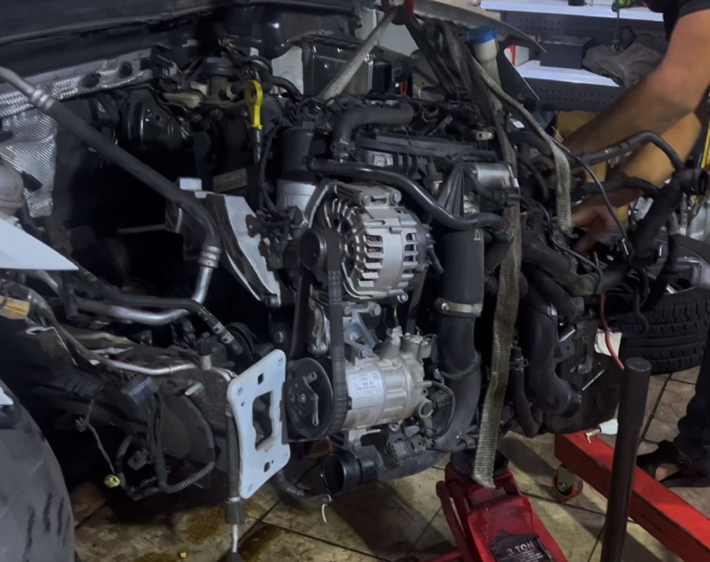 تعمیر موتور فولکس واگن تیگوان