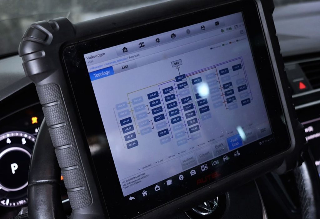 دیاگ موتور فولکس واگن