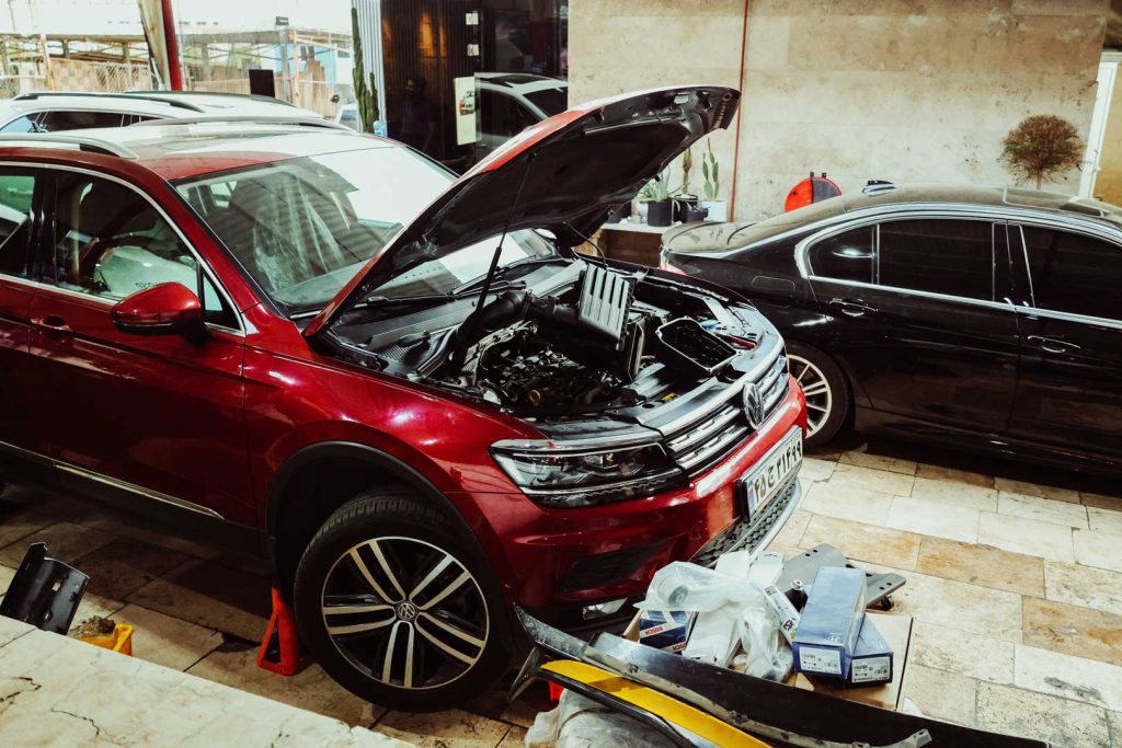 خرید و نکات نصب واتر پمپ فولکس واگن تیگوان