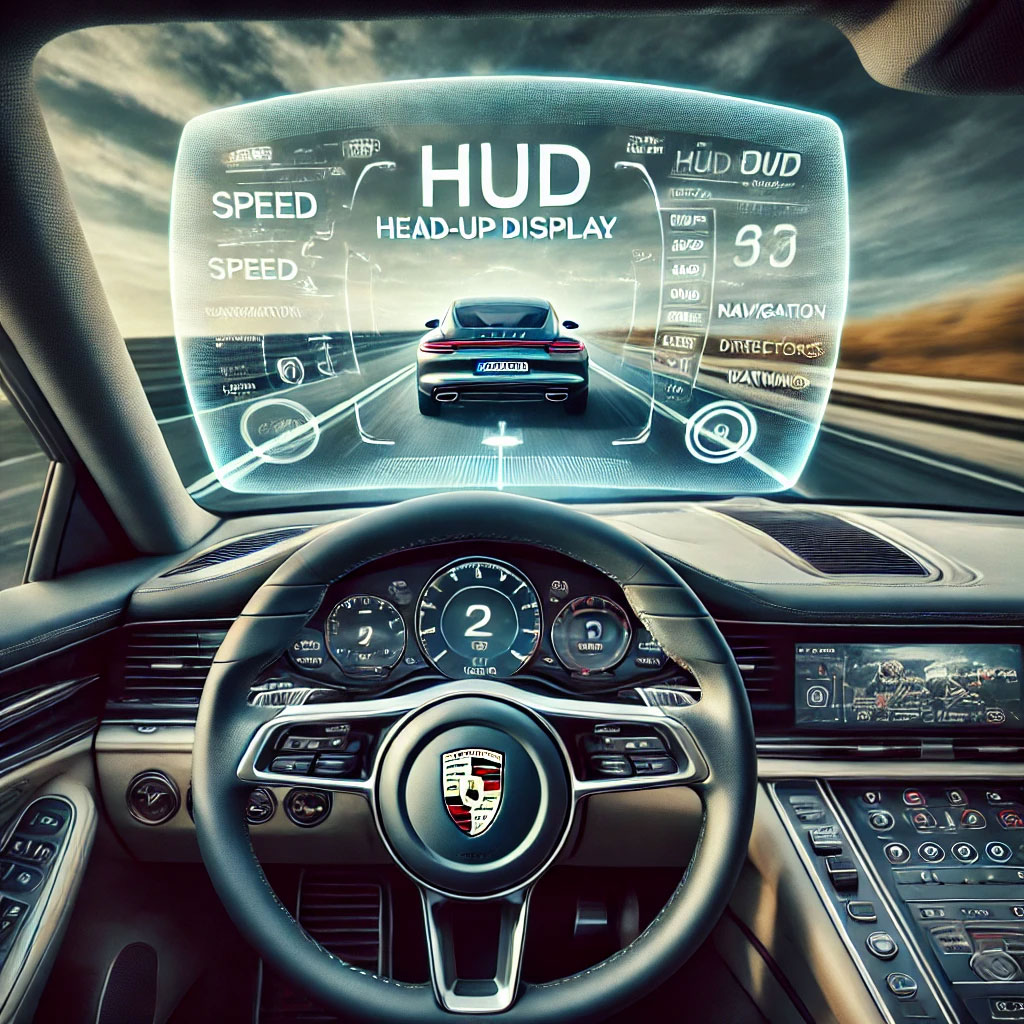 نمایشگر هد آپ پورشه پانامرا