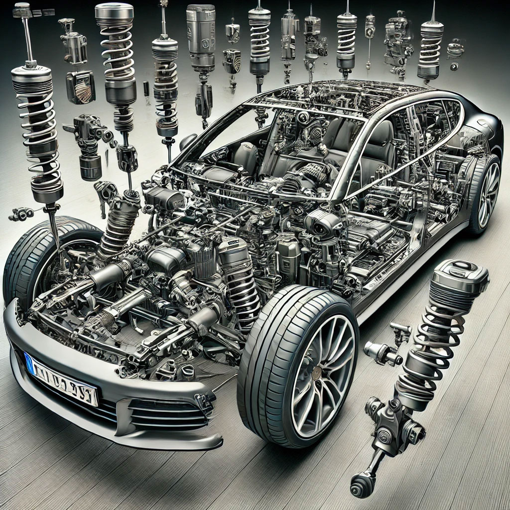 سیستم تعلیق پورشه پانامرا