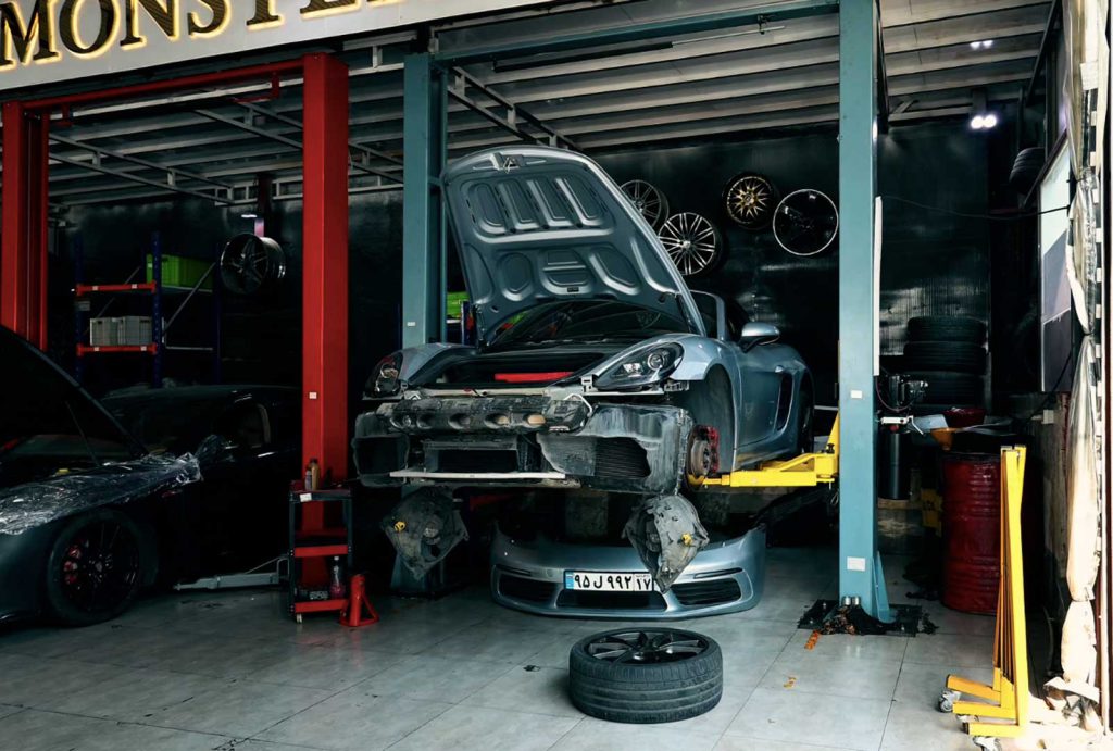 تعویض و فروش سلکتور پورشه باکستر