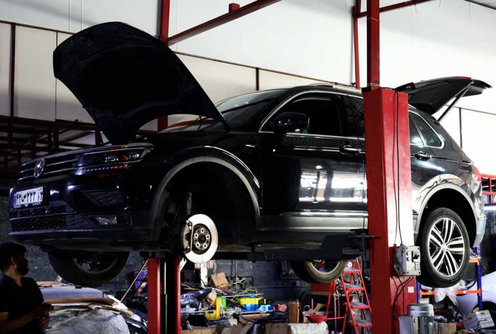 تعویض گیربکس فولکس واگن تیگوان