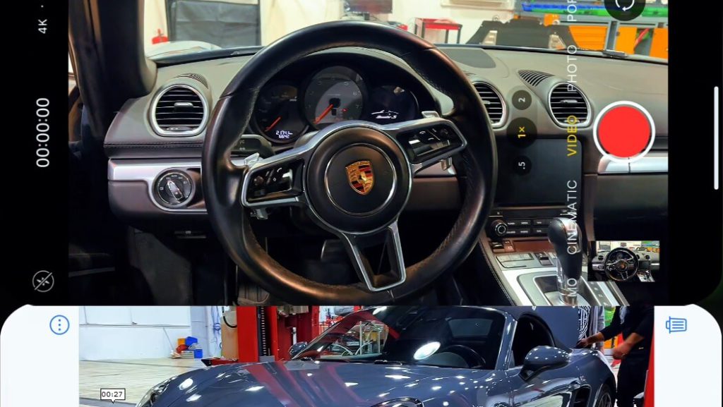 نرم افزار فابریک پورشه ۷۱۸