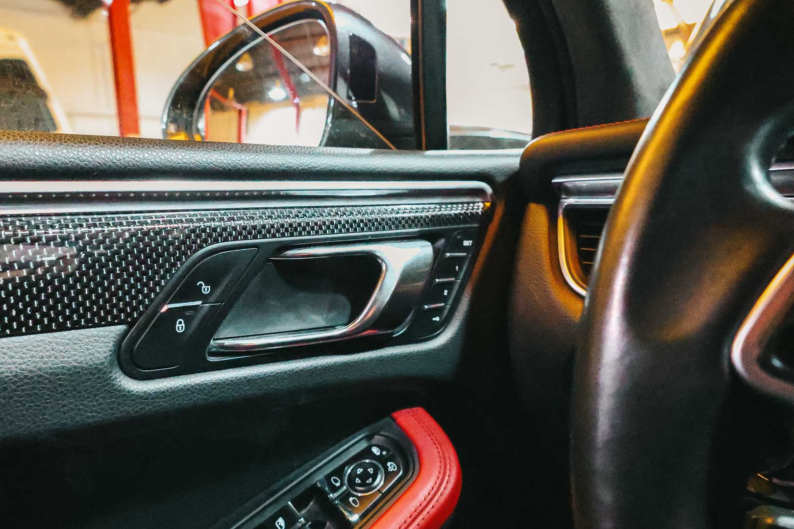 قیمت تریم فیبر کربن پورشه ماکان