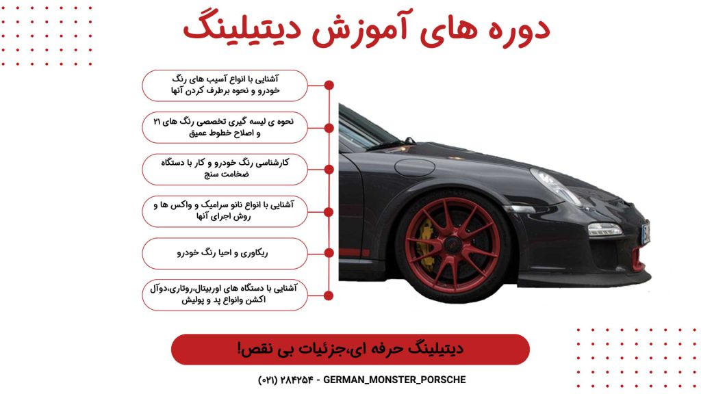 دوره آموزش تخصصی دیتیلینگ