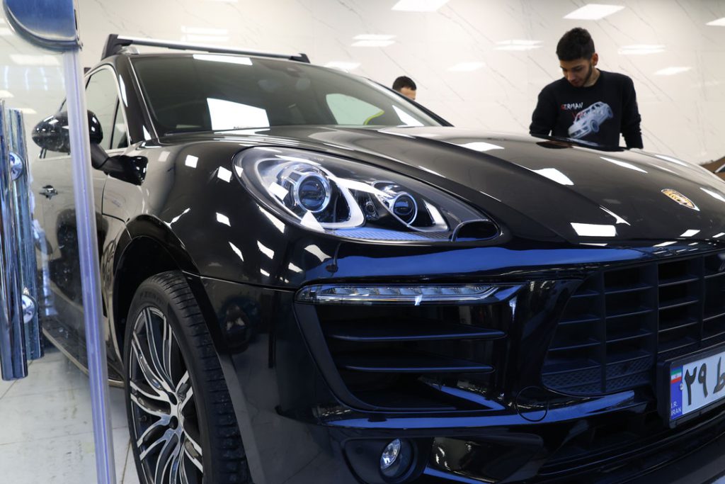 صافکاری پی دی آر پورشه