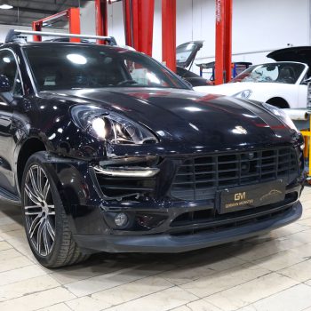 صافکاری پی دی آر ترمیم کاپوت پورشه ماکان با پی دی آر