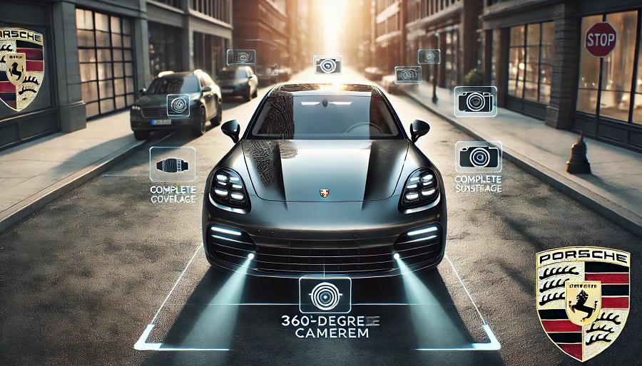 دوربین 360 درجه پورشه پانامرا