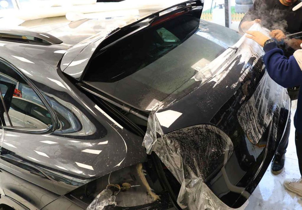 خدمات نصب کاور شفاف محافظ بدنه