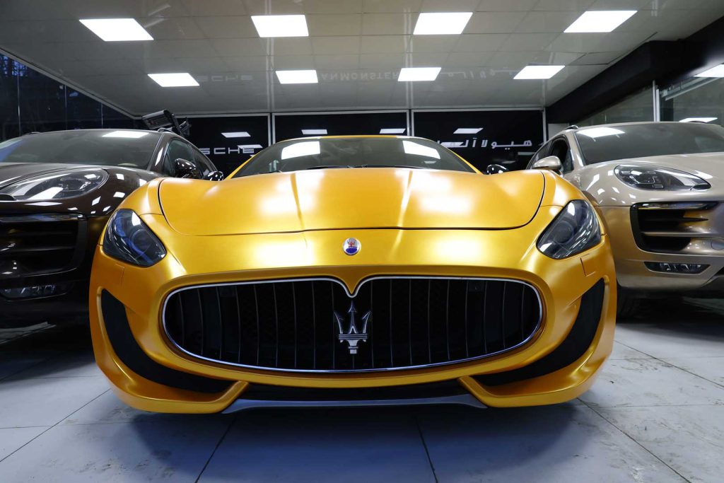 طراحی جلوی مازراتی