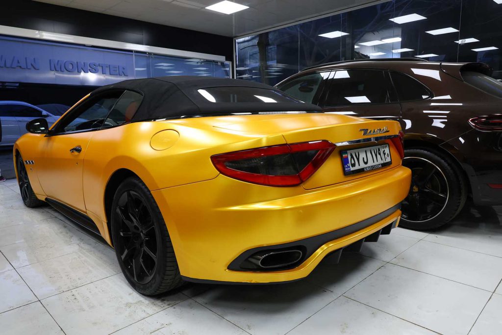 طراحی عقب مازراتی