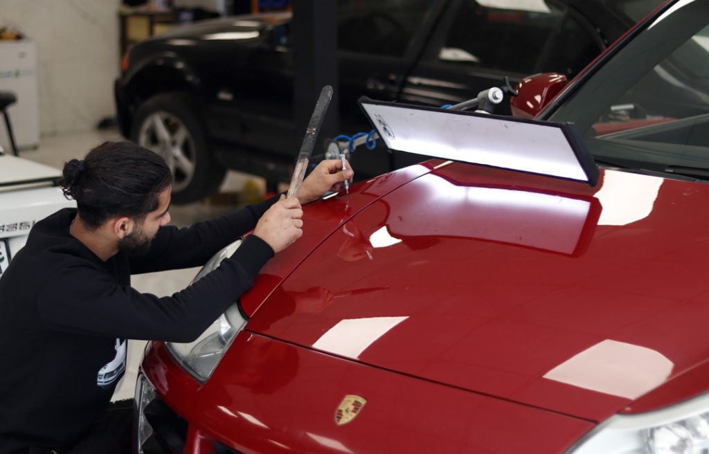 مراحل انجام صافکاری پی دی ار