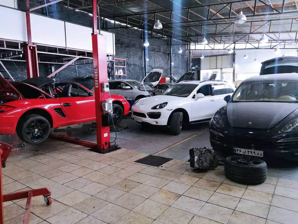 تعمیر پورشه در شهر ارومیه