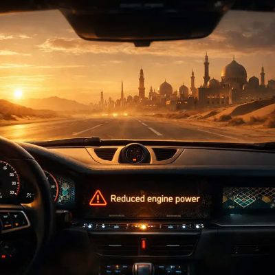 Error Selector Lever Fault In Porsche-Arabic