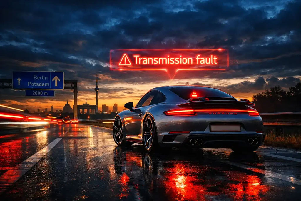 Error Transmission Fault In Porsche-germany