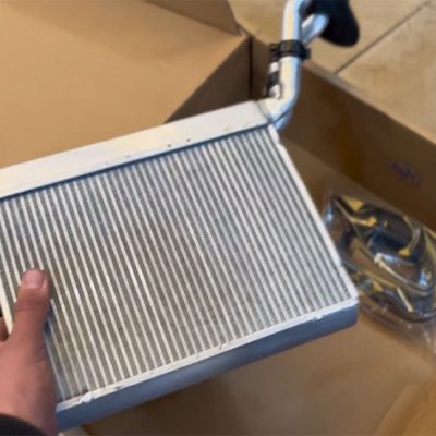 کیپ شدن رادیات بخاری پورشه